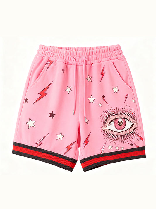 My Eyes Only Baby Comfortable Loose Trendy Printed Shorts