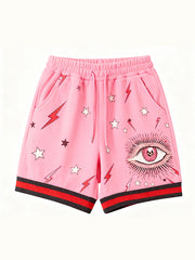 My Eyes Only Baby Comfortable Loose Trendy Printed Shorts