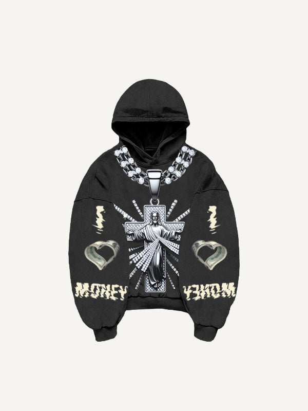 Faith in Christ Blessing Street Comfortable Sweatshirt