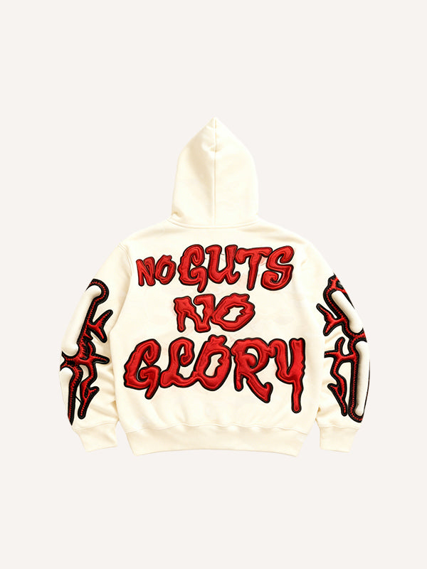 Two-tone skull cool goddess high-definition printed sweatshirt