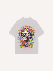 Christmas Happy Ghost Cotton T-shirts