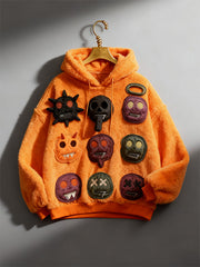 HD patch print comfortable sweatshirt