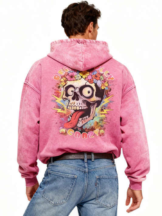 Christmas Happy Ghost Cotton Hoodie