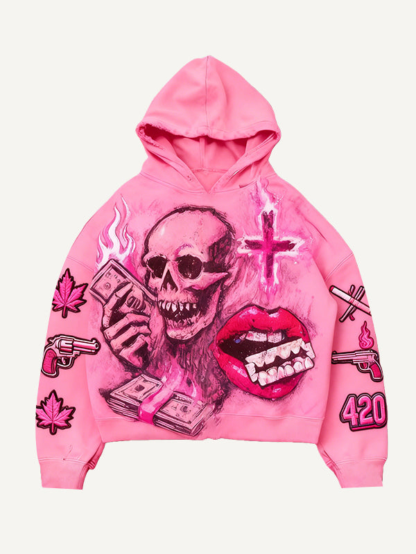 Crazy Rock Disco Stamp Century Hoodie