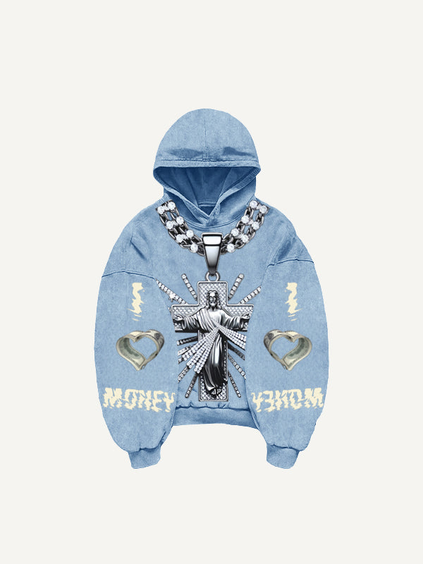 Faith in Christ Blessing Street Comfortable Sweatshirt