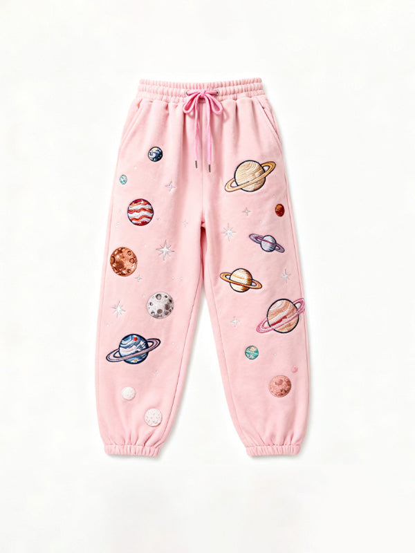 We are from the Happy Planet! Patchwork Y2K Trousers