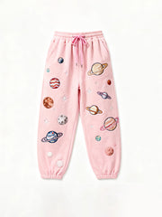 We are from the Happy Planet! Patchwork Y2K Trousers