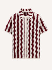 2026 New Collection Lightweight Luxury Knitted Jacquard Spring New Arrival Non-Printed T-shirt