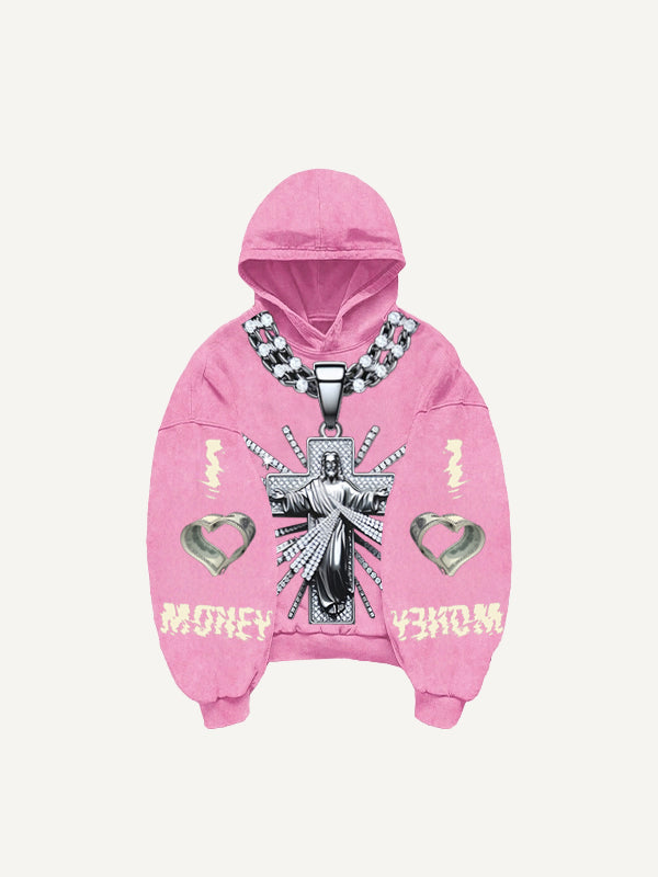 Faith in Christ Blessing Street Comfortable Sweatshirt