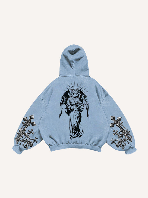 Cross Stacked Faith Blessing Sweatshirt
