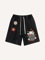 Pure cotton high-end gift for personal wear bringing good fortune and wealth shorts