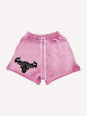 Double Dragon Monster Traditional Classic Pattern shorts