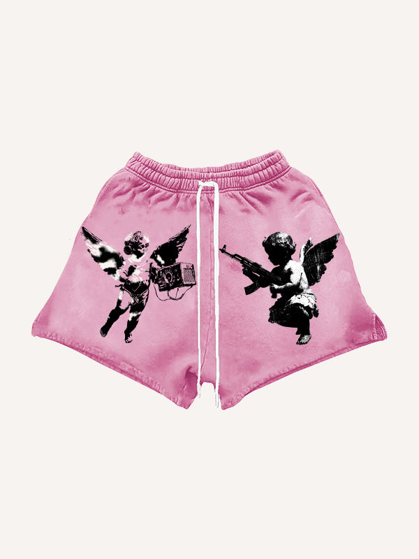 Jesus Christ Saint Bless Me Shorts