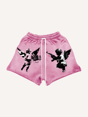 Jesus Christ Saint Bless Me Shorts