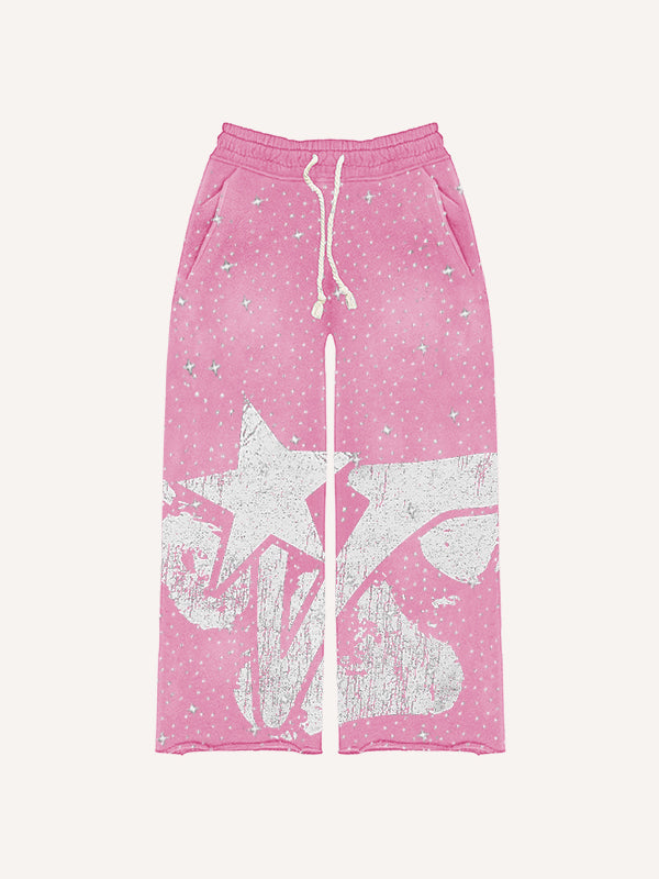 Star Dog Handsome Hooded Sweatpants