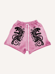 Totem Tattoo Giant Wolf Shorts