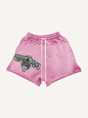 Medieval King Knight Armor Totem Shorts