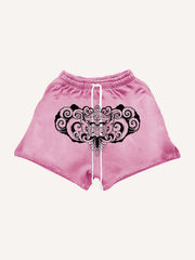 Retro God of Wealth Totem Sweatpants