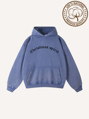 Have a different kind of Christmas with this washed Hoodie