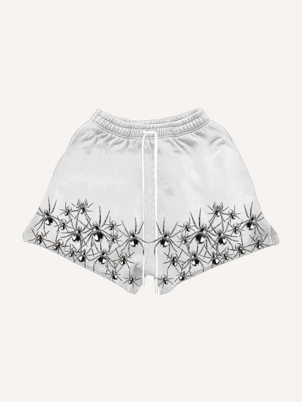 Who is the hunter or the prey Trendy printed shorts