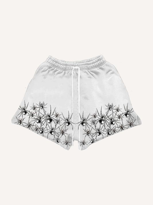 Who is the hunter or the prey Trendy printed shorts