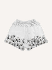 Who is the hunter or the prey Trendy printed shorts