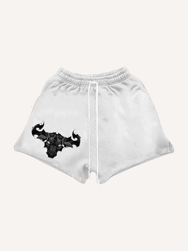 Double Dragon Monster Traditional Classic Pattern shorts