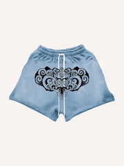 Retro God of Wealth Totem Sweatpants
