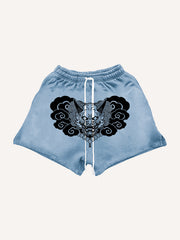 Handsome tattoo shorts