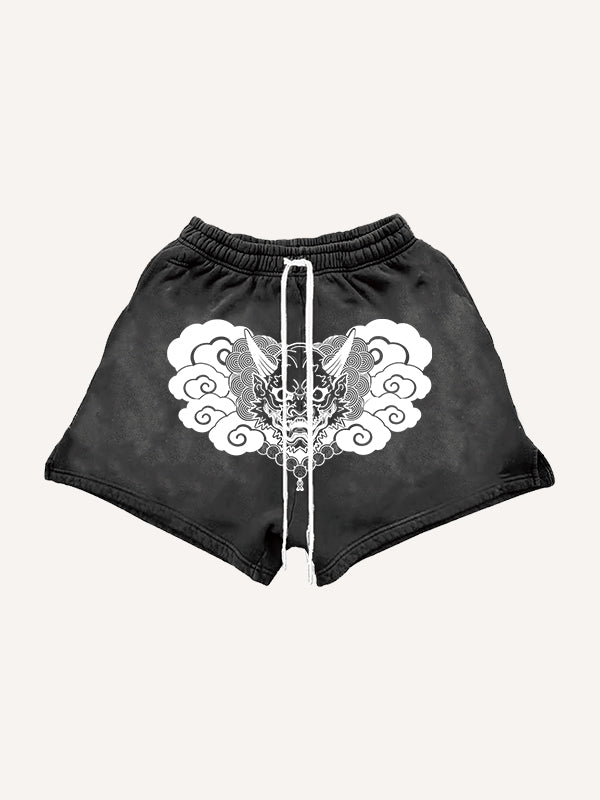 Handsome tattoo shorts