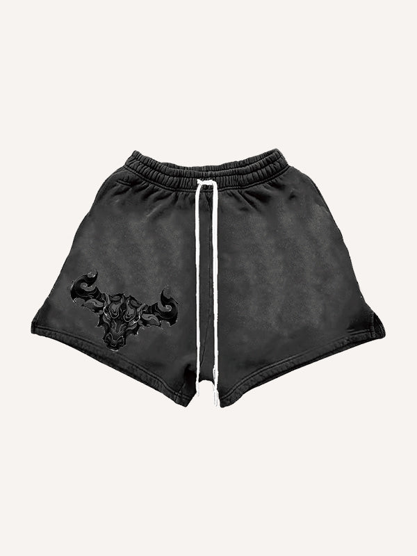 Double Dragon Monster Traditional Classic Pattern shorts