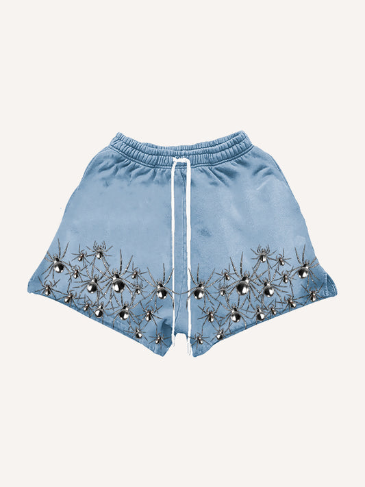 Who is the hunter or the prey Trendy printed shorts