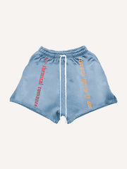 Vampire Medieval Retro Print Shorts