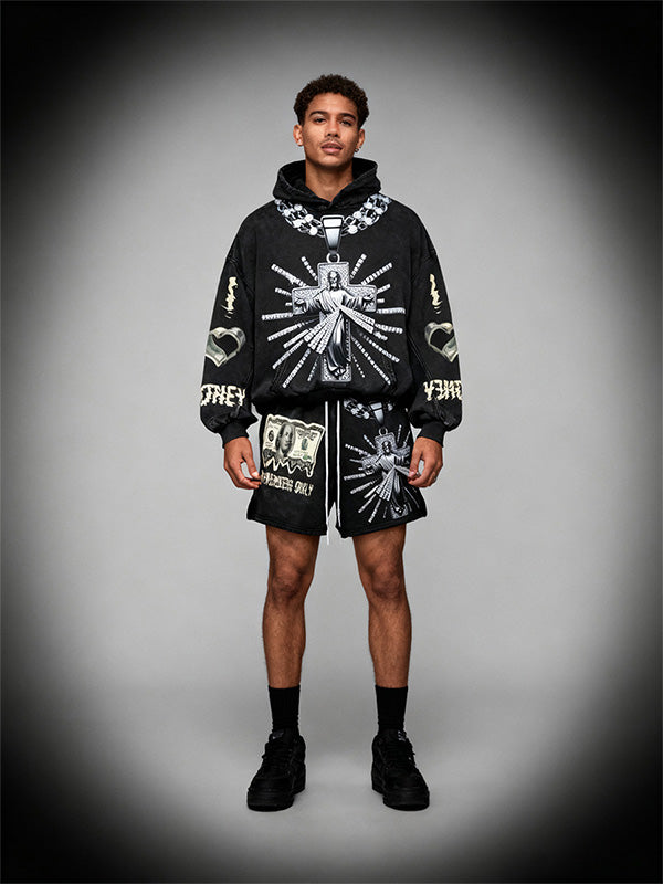 Faith in Christ Blessing Street Comfortable Sweatshirt