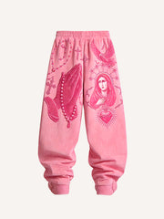 Our Lady is prayers bless us with peace and joy pants