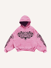 Retro God of Wealth Totem Sweatshirt