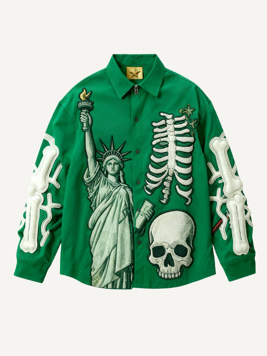 Street style hand-painted high quality shirt