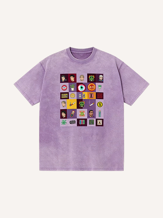 Final Boss Battle Who Is the Final Boss Printed Cotton Short Sleeve