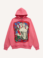 God is Handprint Corduroy Sweatshirt