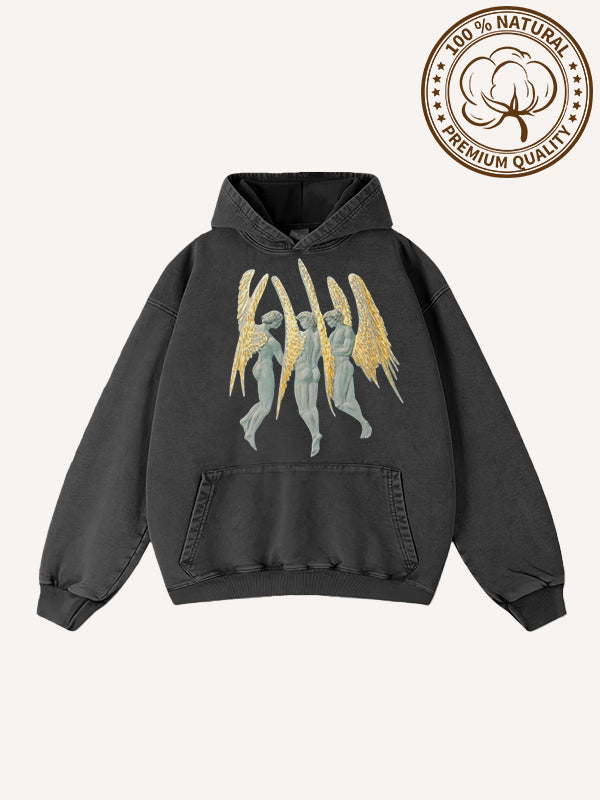 Angels Guardian Washed Hoodie