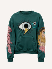 Eye of the Prophet and the Crew Neck Sweatshirt Bearing Faith