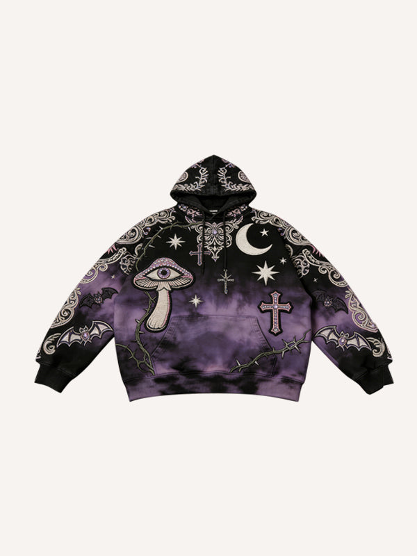 Gothic Witch Eyeglasses Hoodie