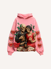 Love is an unwavering belief themed fashion sweatshirt