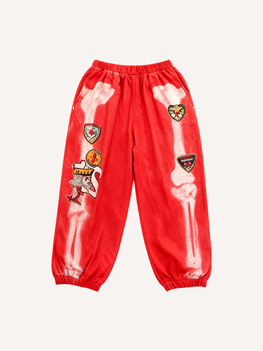 Skull Evergreen Warm Cardigan Pants