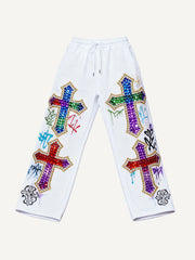 Faith in Our Lady of Christ Free shipping for me my family and friends Trendy trousers