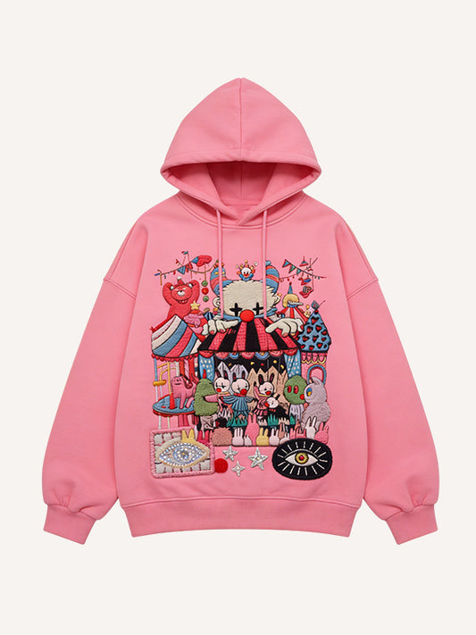 Prophet Eye But Clown Version Print Hoodie