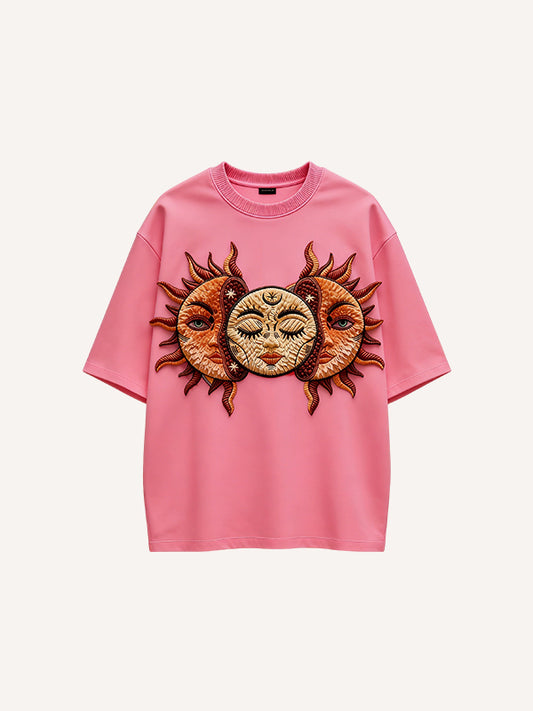 Hidden Within the Sun Printed Short Sleeve
