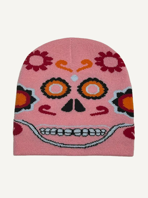 Ethnic Style Big Mouth Monster Trendy Warm Knitted Hat