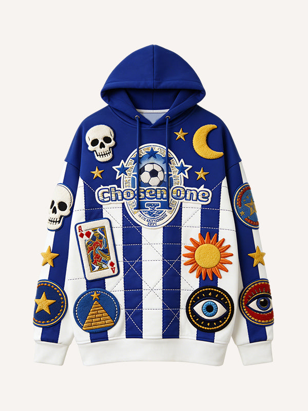 Champion Star Team Commemorative Graphic Print Hoodie