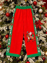 I will ride a dinosaur to see you on Christmas Day pants